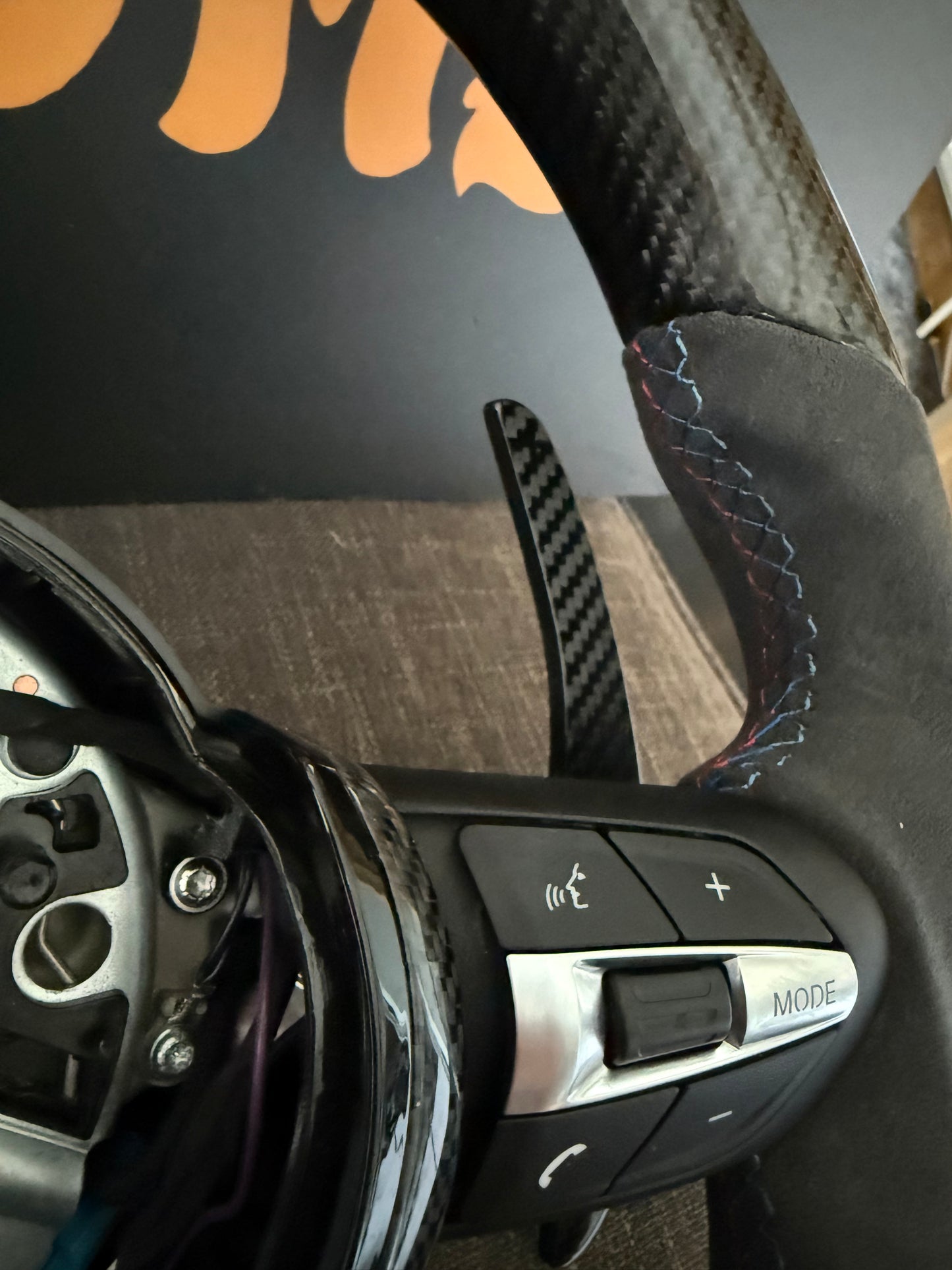 Genuine Carbon Steering Wheel