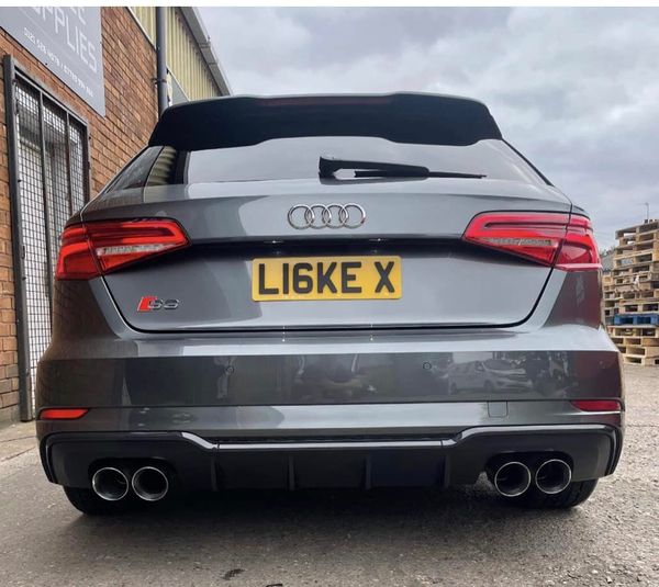 AUDI S3 8V 3.5'' EXHAUST TIPS