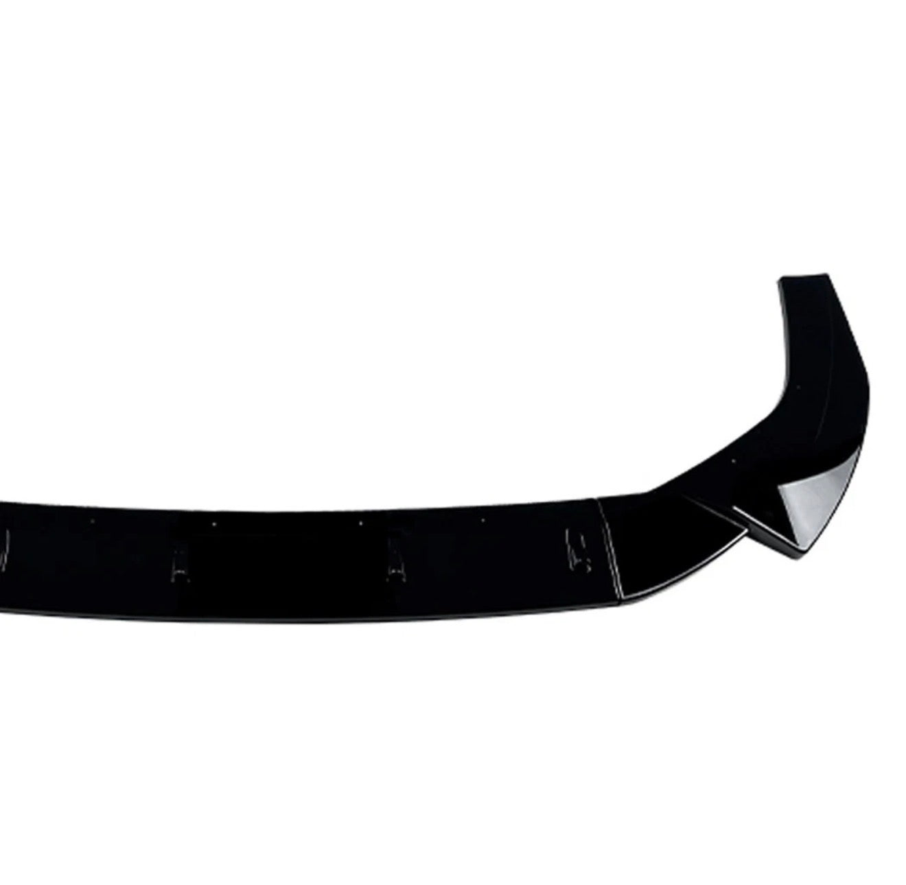 A3 S3 8Y GLOSS BLACK FRONT BUMPER LIP SPLITTER 2020-2024
