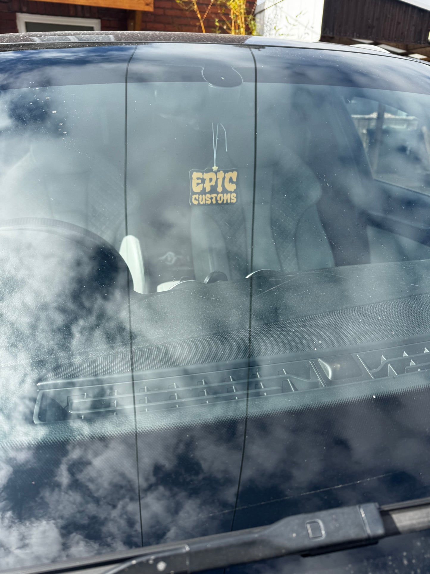 Epic Customs Car Air Freshener - Black Ice
