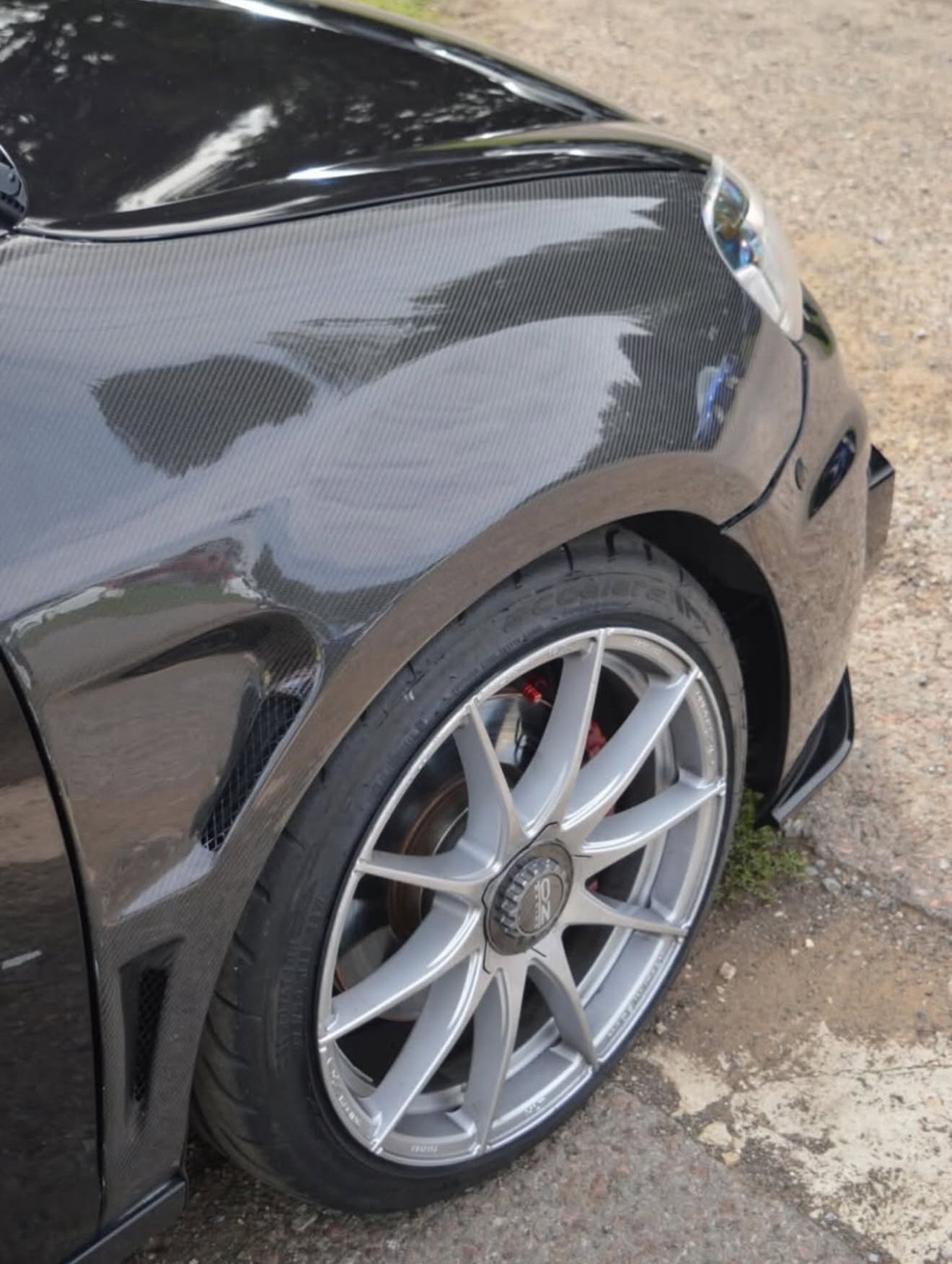 Carbon WIDE Style Wings (Pair) - Golf Mk6 2010 - 2014