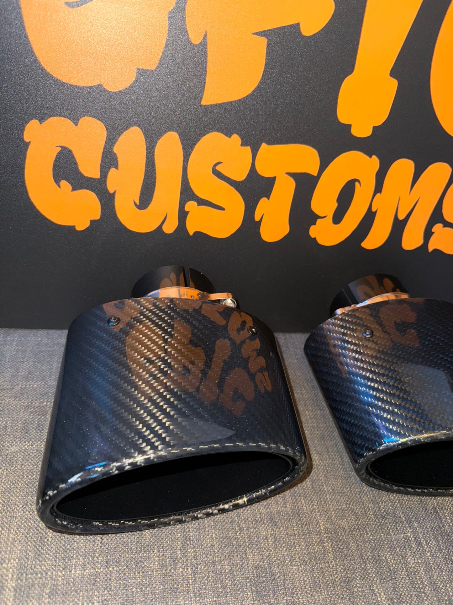 Audi RS3 8V Carbon Exhaust Tips