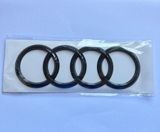 AUDI REAR BLACK RINGS