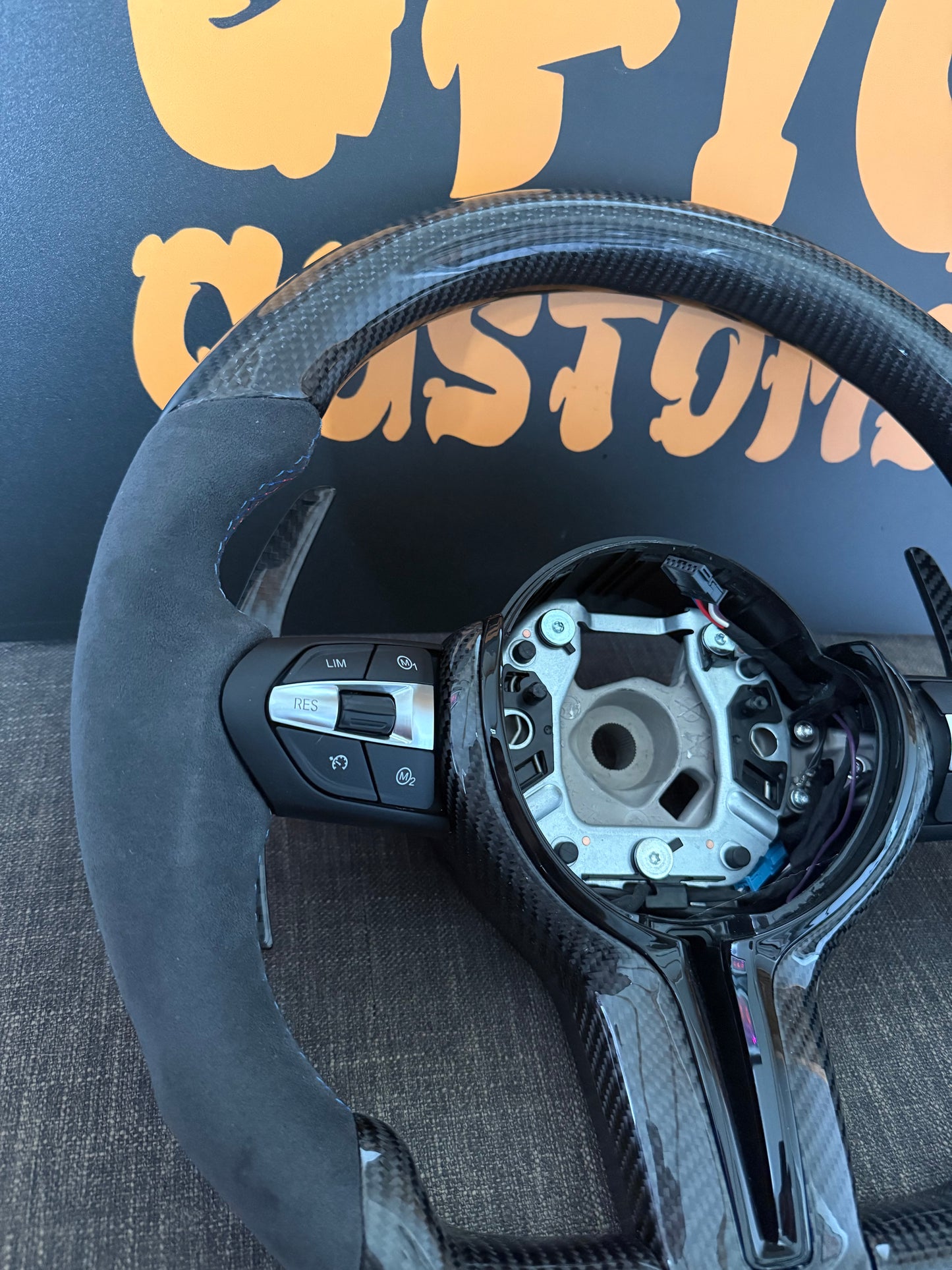 Genuine Carbon Steering Wheel