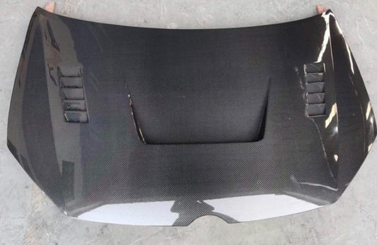 GOLF MK6 GENUINE CARBON FIBRE BONNET VENTED