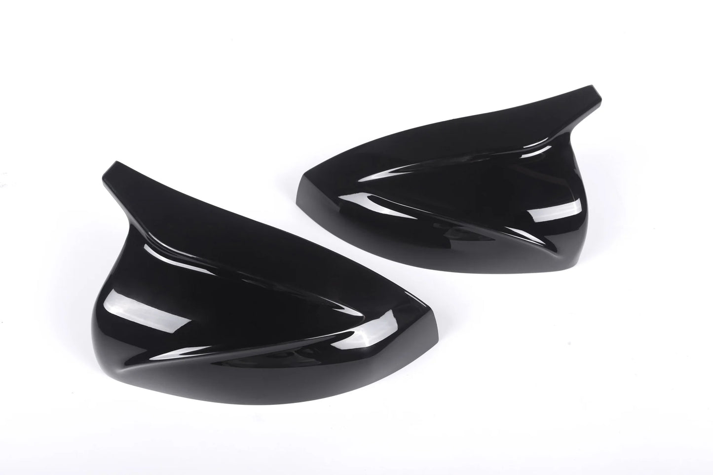 Wing Mirror Covers for Audi A3 S3 RS3 8V 8VS Gloss Black Mirror Caps Replacement “M Style”