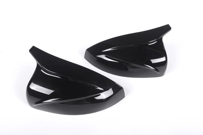 Wing Mirror Covers for Audi A3 S3 RS3 8V 8VS Gloss Black Mirror Caps Replacement “M Style”