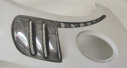Porsche 981 Cayman Boxster Gt4RS Carbon Fibre Wings Fenders Ducted