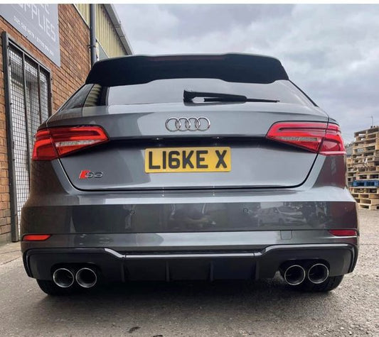 AUDI S3 8V 3.5'' EXHAUST TIPS