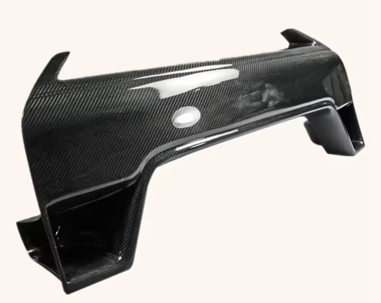 Nissan R35 GTR 2012-2016 OE Carbon Fiber Front Bumper Center Nose Cover Grille