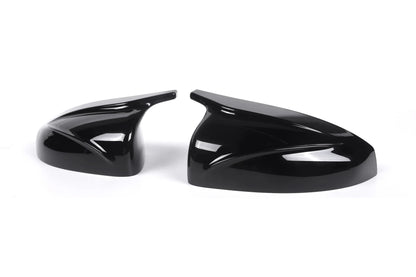 Wing Mirror Covers for Audi A3 S3 RS3 8V 8VS Gloss Black Mirror Caps Replacement “M Style”