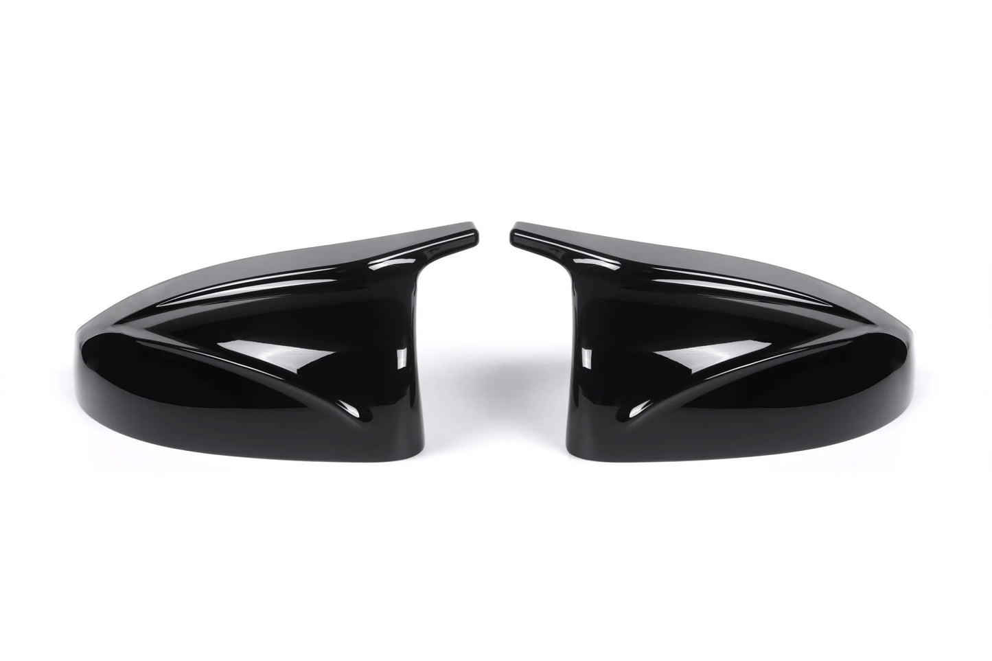 Wing Mirror Covers for Audi A3 S3 RS3 8V 8VS Gloss Black Mirror Caps Replacement “M Style”