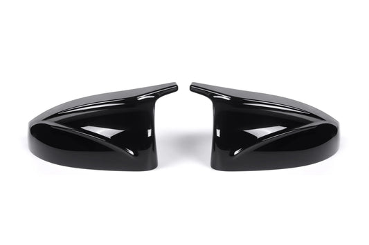 Wing Mirror Covers for Audi A3 S3 RS3 8V 8VS Gloss Black Mirror Caps Replacement “M Style”