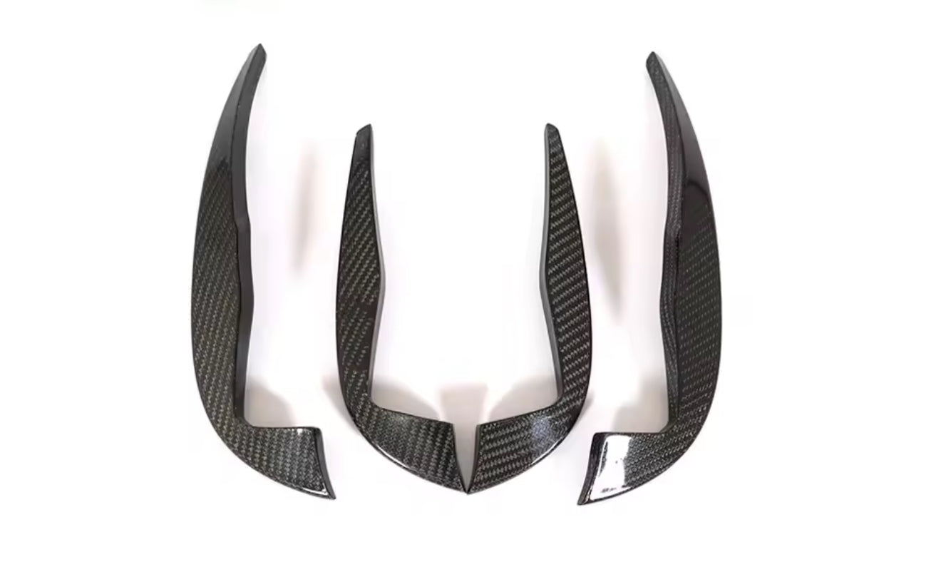Carbon Fibre Front Canards for Audi 8S TTRS MK3 15-18