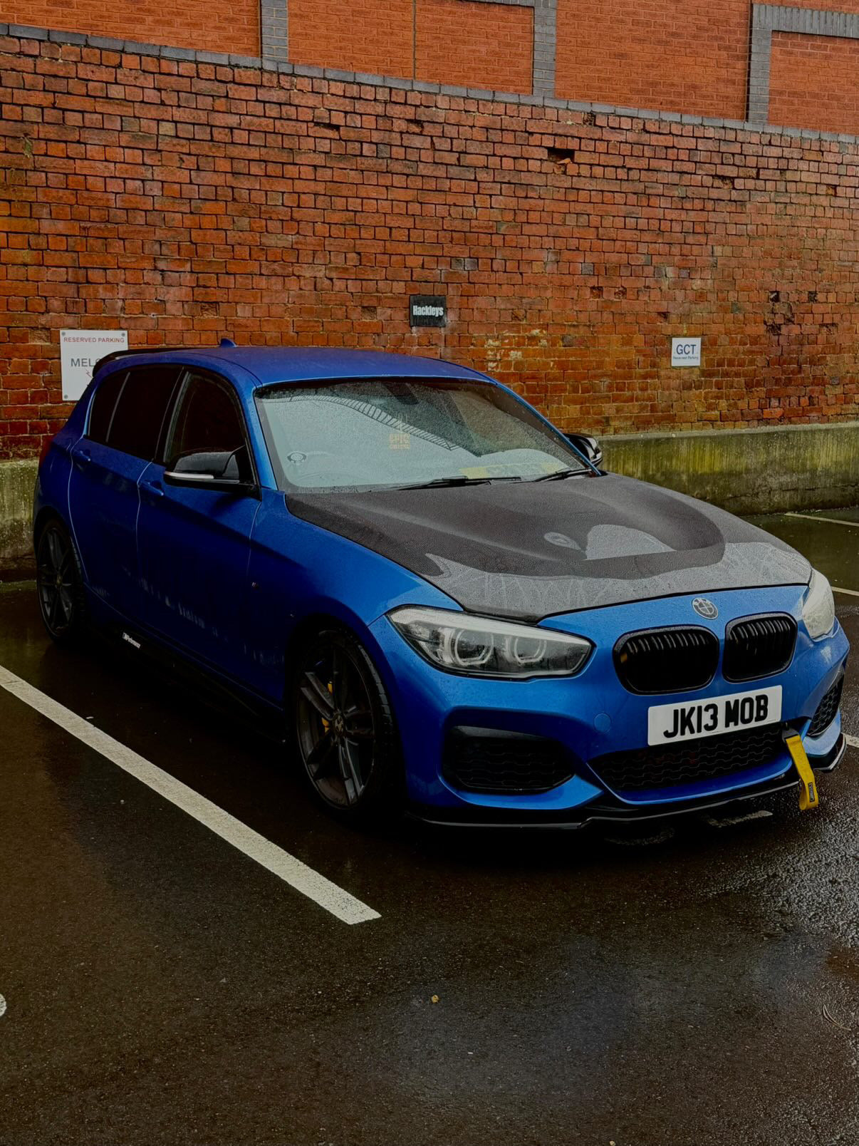 1 Series F20 F21 GTS GENUINE CARBON BONNET