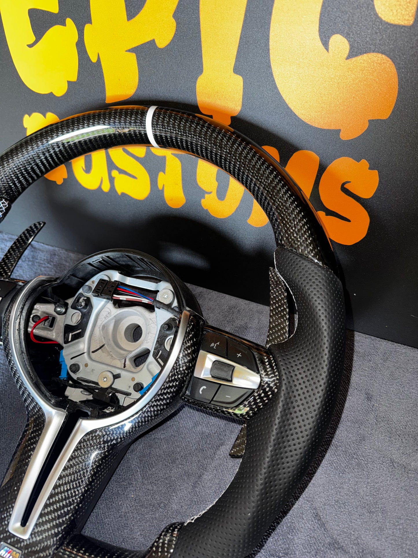 Genuine Carbon Steering Wheel