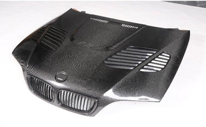 BMW E46 GENUINE CARBON FIBRE BONNET & GRILLS