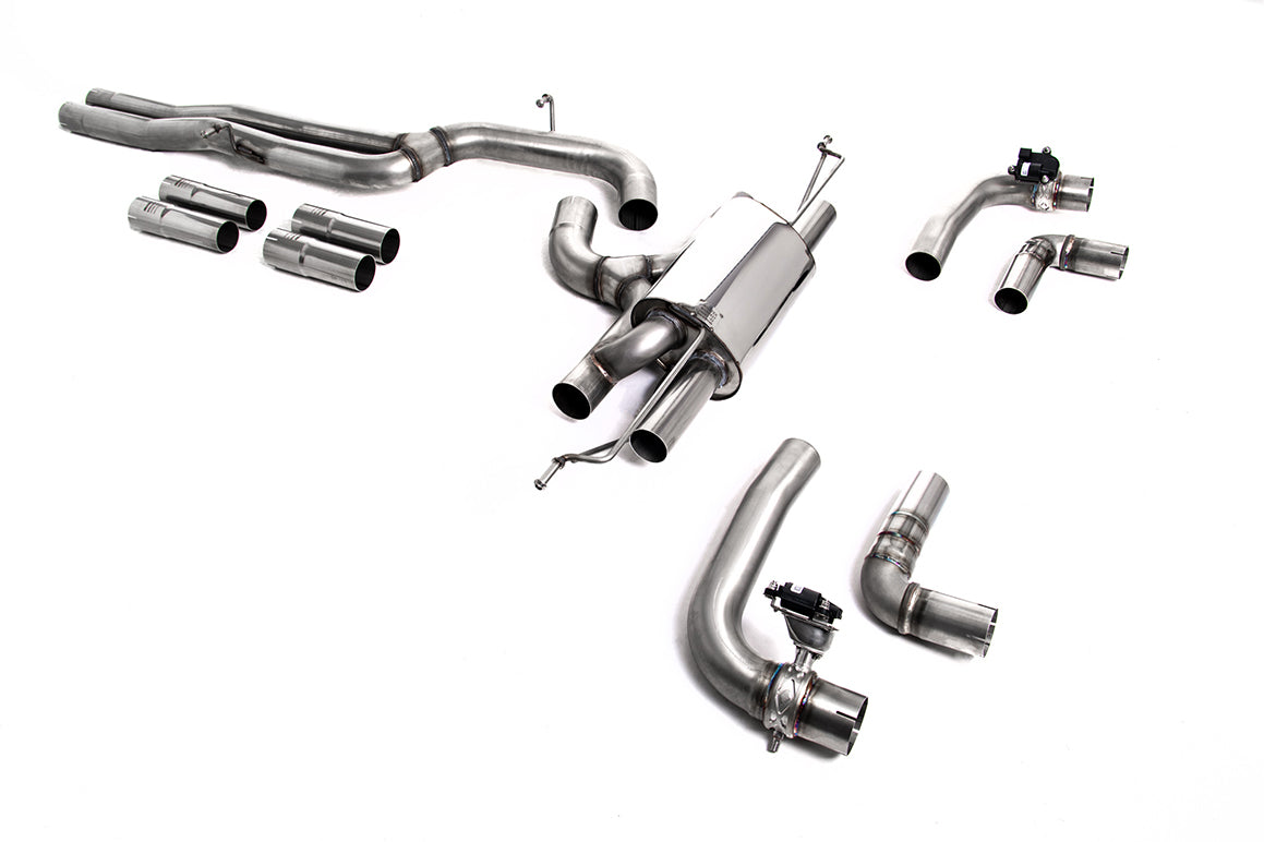 Audi RS3 8Y Saloon Milltek Non Resonated Exhaust