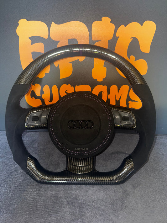 CARBON FIBRE STEERING WHEEL