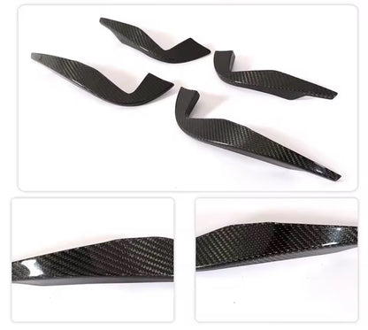 Carbon Fibre Front Canards for Audi 8S TTRS MK3 15-18
