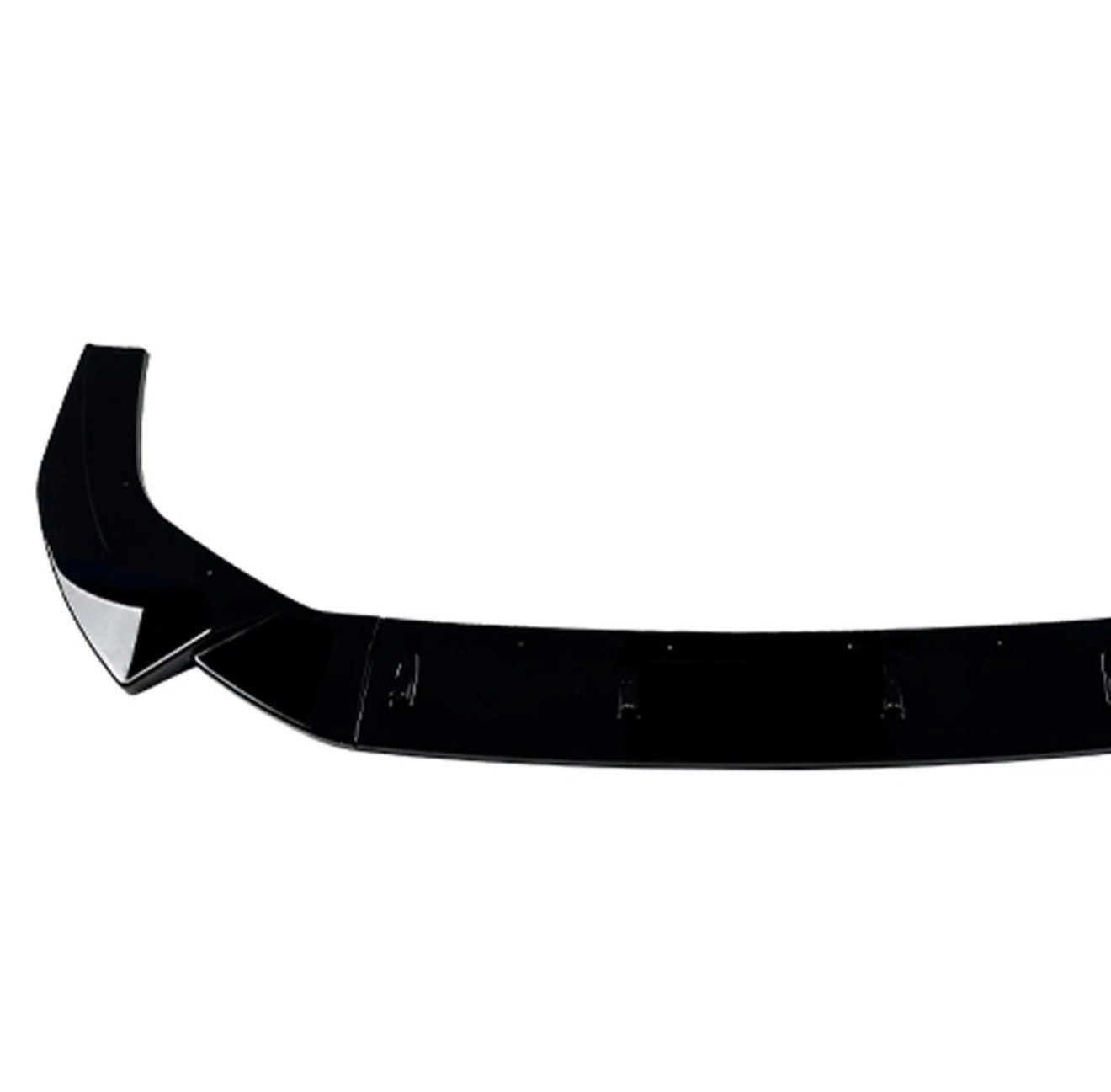 A3 S3 8Y GLOSS BLACK FRONT BUMPER LIP SPLITTER 2020-2024