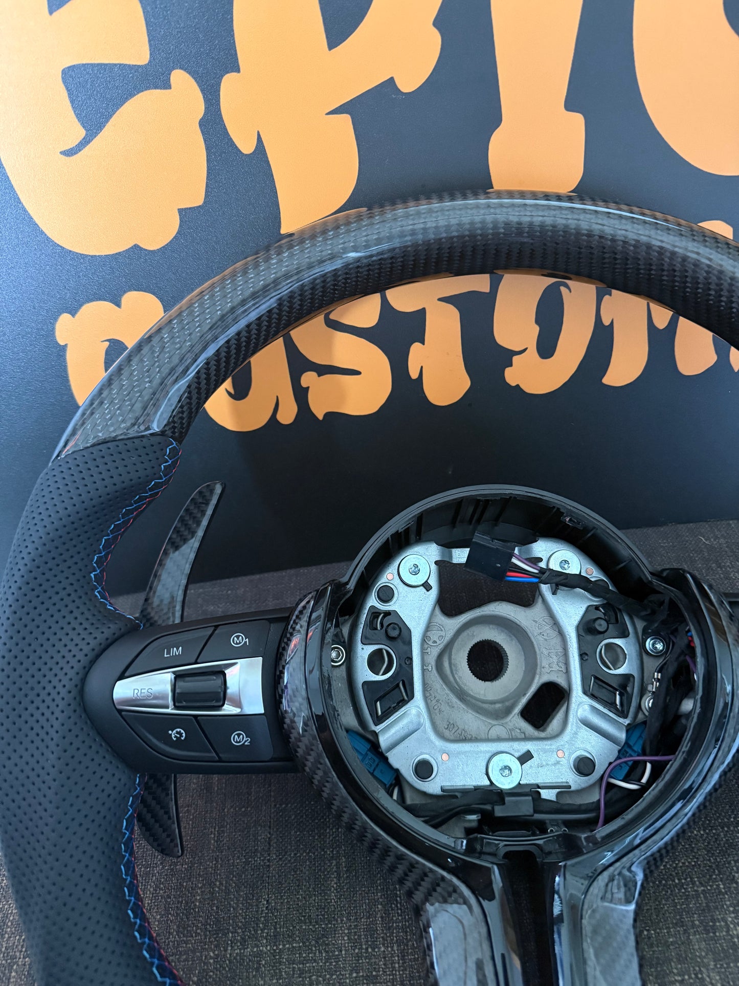 Genuine Carbon Steering Wheel