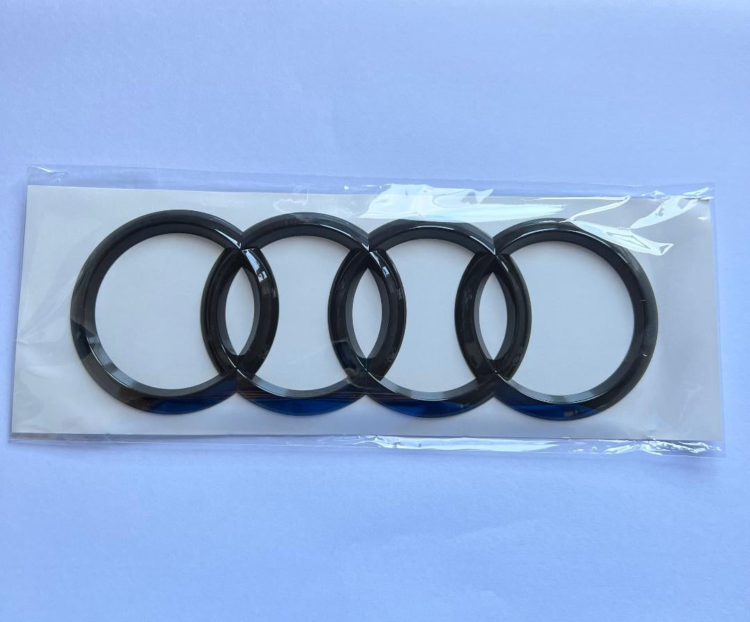 Small Audi Rings AUDI REAR BLACK RINGS – Epic Customs