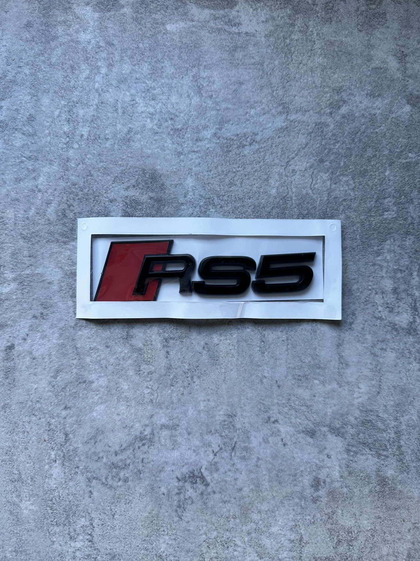 RS5 REAR BOOT BADGE