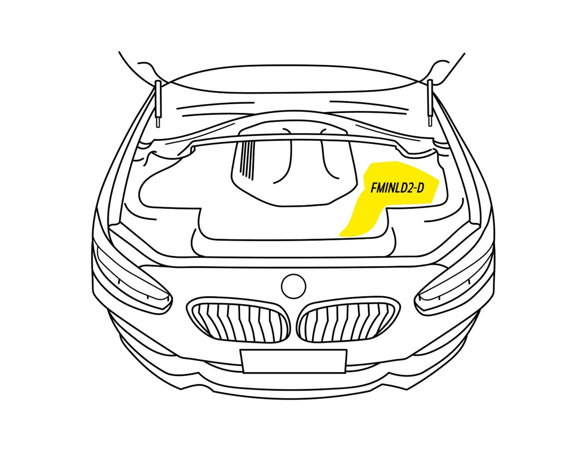 Carbon Fibre Inlet Duct for BMW F chassis (1 Series, 2 Series, 3 Series, 4 Series,)