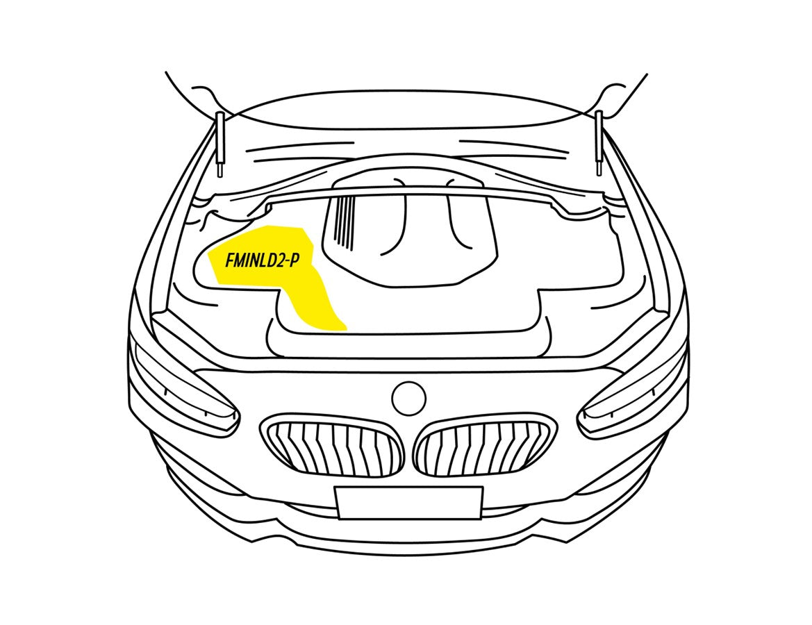 Carbon Fibre Inlet Duct for BMW F chassis (1 Series, 2 Series, 3 Series, 4 Series,)